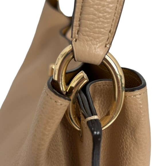 COACH Charlie Bucket Bag Sand Taupe Beige Everyday Classic Gold Hardware ($350) - Picture 9 of 14